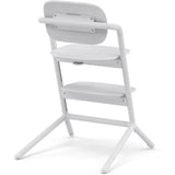 CYBEX - Chaise haute évolutive - Pack 3 en 1 -  LEMO 2 - Blanc - Réglable en hauteur et en profondeur - Set bébé inclus