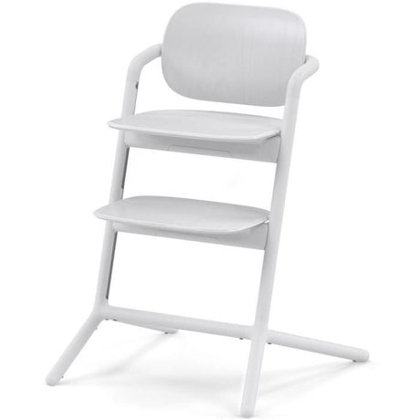 CYBEX - Chaise haute évolutive - Pack 3 en 1 -  LEMO 2 - Blanc - Réglable en hauteur et en profondeur - Set bébé inclus