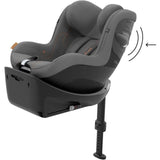 Siege auto Sirona G Cybex Gold - 61 a 105 cm - naissance jusqu'a 19 kg - 3 mois a 4 ans - Lava Grey