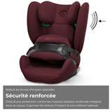 Siege auto Pallas B i-size Cbx by Cybex - 76 a 150 cm - 9 a 50 kg - 15 mois a 12 ans - Rumba Red - Dark Red