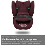 Siege auto Pallas B i-size Cbx by Cybex - 76 a 150 cm - 9 a 50 kg - 15 mois a 12 ans - Rumba Red - Dark Red