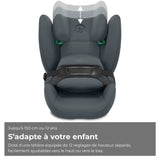 Siege auto Pallas B i-size Cbx by Cybex - 76 a 150 cm - 9 a 50 kg - 15 mois a 12 ans - Cobblestone Grey Dark Grey