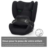 Siege auto Pallas B i-size Cbx by Cybex - 76 a 150 cm - 9 a 50 kg - 15 mois a 12 ans - Pure black