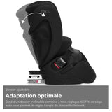Siege auto Pallas B i-size Cbx by Cybex - 76 a 150 cm - 9 a 50 kg - 15 mois a 12 ans - Pure black