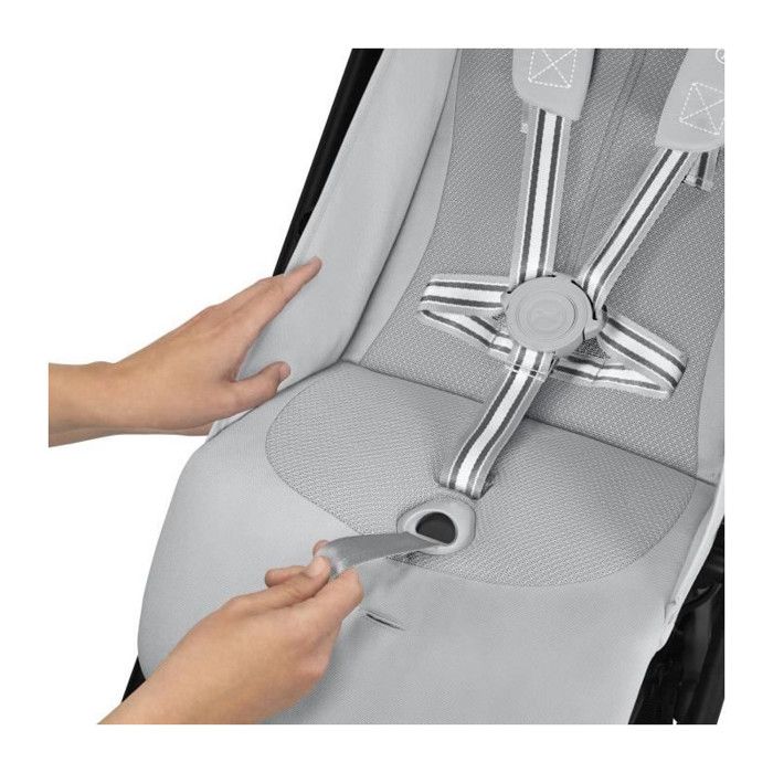 CYBEX - Poussette Beezy BLK - Canvas White