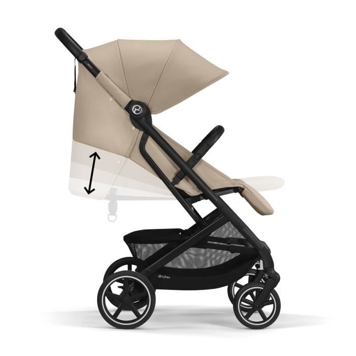 CYBEX - Poussette Beezy BLK - Almond Beige