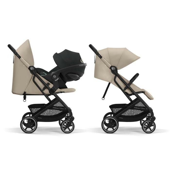 CYBEX - Poussette Beezy BLK - Almond Beige