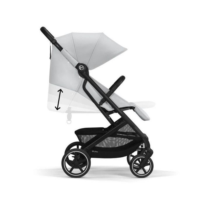 CYBEX - Poussette Beezy BLK - Fog Grey