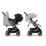 CYBEX - Poussette Beezy BLK - Fog Grey