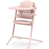 CYBEX - Chaise haute Èvolutive - Pack 3 en 1 -  LEMO 2 - Rose - RÈglable en hauteur et en profondeur - Set bÈbÈ inclus