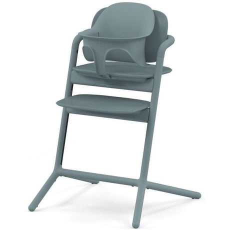 CYBEX - Chaise haute évolutive - Pack 3 en 1 -  LEMO 2 - Bleu - Réglable en hauteur et en profondeur - Set bébé inclus