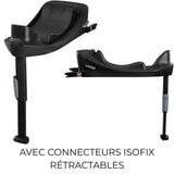 Siege auto Aton B2 i-size Cbx by Cybex - 45 a 87 cm - naissance jusqu'a 13 kg - jusqu'a 2 ans - Base one incluse - Volcano black