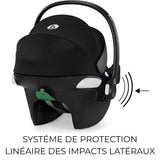 Siege auto Aton B2 i-size Cbx by Cybex - 45 a 87 cm - naissance jusqu'a 13 kg - jusqu'a 2 ans - Base one incluse - Volcano black