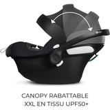 Siege auto Aton B2 i-size Cbx by Cybex - 45 a 87 cm - naissance jusqu'a 13 kg - jusqu'a 2 ans - Base one incluse - Volcano black