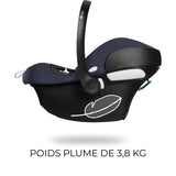 Siege auto Aton B2 i-size Cbx by Cybex - 45 a 87 cm - naissance jusqu'a 13 kg - jusqu'a 2 ans - Base one incluse - Bleu