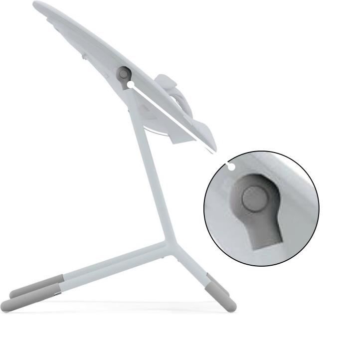 Cybex Set d'adaptateurs pour chaise haute  Lemo - Light Grey