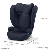 Siege auto Cbx by Cybex Solution B i-Fix 3 a 12 ans - 15 a 50 kg - 100 a 150 cm - Bleu