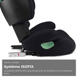 Siege auto Cbx by Cybex Solution X i-Fix 3 a 12 ans - 15 a 50 kg - 100 a 150 cm - Black