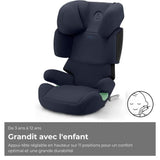 Siege auto Cbx by Cybex Solution X i-Fix 3 a 12 ans - 15 a 50 kg - 100 a 150 cm - Bleu