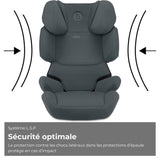Siege auto Cbx by Cybex Solution X i-Fix 3 a 12 ans - 15 a 50 kg - 100 a 150 cm - Gris