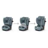 Siege auto Pallas G2 Cybex Gold 76 a 150 cm - 9 a 50 kg - 15 mois a 12 ans - Stormy blue Light blue (Plus)