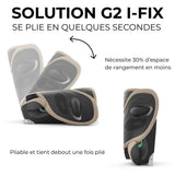 Siege auto Cybex Gold Solution G2 I-FIX 3 a 12 ans - 15 a 50 kg - 100 a 150 cm PLUS Stormy Blue | light blue