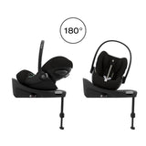 Siege auto i-size Cloud G Cybex Gold - 40 a 87 cm - naissance jusqu'a 13 kg - jusqu'a 2 ans - Moon Black (Plus)