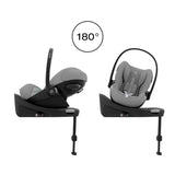 Siege auto i-size Cloud G Cybex Gold - 40 a 87 cm - naissance jusqu'a 13 kg - jusqu'a 2 ans - Stone grey Mid grey (Plus)
