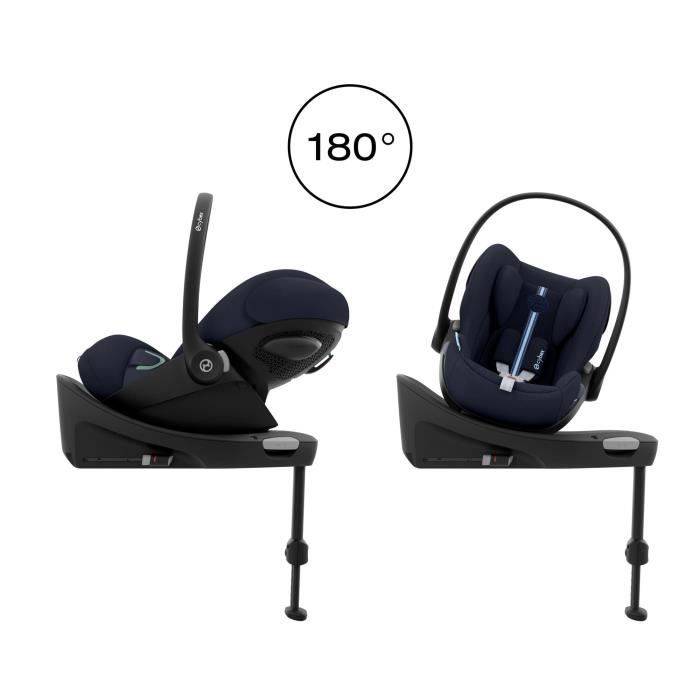 Siege auto i-size Cloud G Cybex Gold - 40 a 87 cm - naissance jusqu'a 13 kg - jusqu'a 2 ans - Ocean blue Navy Blue (Plus)