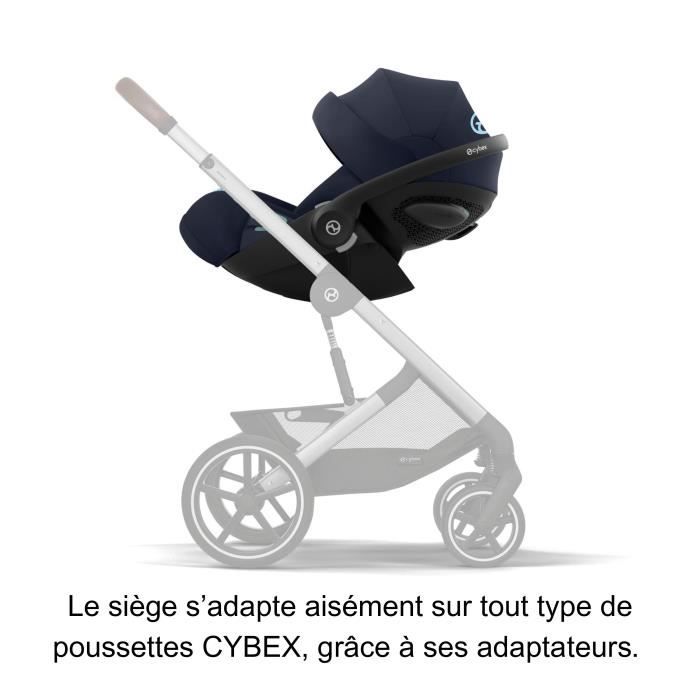 Siege auto i-size Cloud G Cybex Gold - 40 a 87 cm - naissance jusqu'a 13 kg - jusqu'a 2 ans - Ocean blue Navy Blue (Plus)