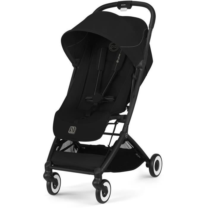 CYBEX - Poussette ultra compacte et confortable - ORFEO - 4 roues - Magic Black