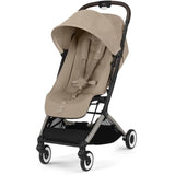CYBEX - Poussette ultra compacte et confortable - ORFEO - 4 roues - Almond Beige