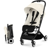 CYBEX - Poussette ultra compacte et confortable - ORFEO - 4 roues - Canvas White