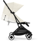 CYBEX - Poussette ultra compacte et confortable - ORFEO - 4 roues - Canvas White