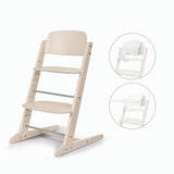Chaise haute évolutive - CYBEX - IRIS 3-en-1 - Bois - Baby set & plateau inclus - All Natural