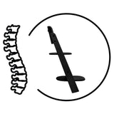 Chaise haute évolutive - CYBEX - IRIS - Bois - Coloris Stunning Black