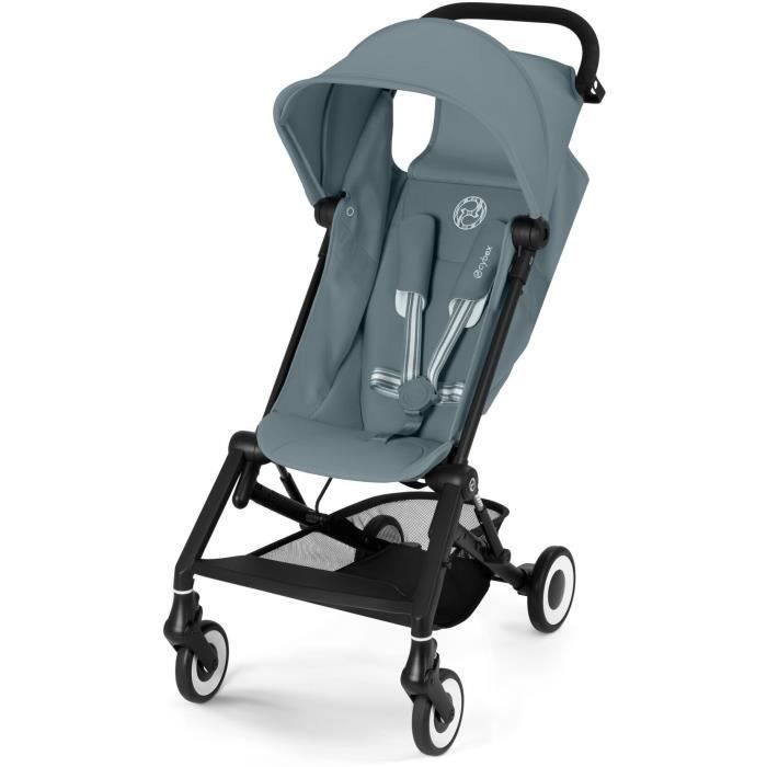 Poussette canne ultra-compacte Agis CYBEX - 5 a 22 kg (6 mois - 4 ans) - poussette légere 6,3 kg - compatible avion - Stormy Blue