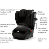 CYBEX Siege auto Pallas G3 Plus Moon black - 15 mois a 12 ans