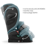 Siege auto Pallas G i-size Cybex Gold 76 a 150 cm - 9 a 50 kg - 15 mois a 12 ans - Stormy Blue Light Blue (Plus)