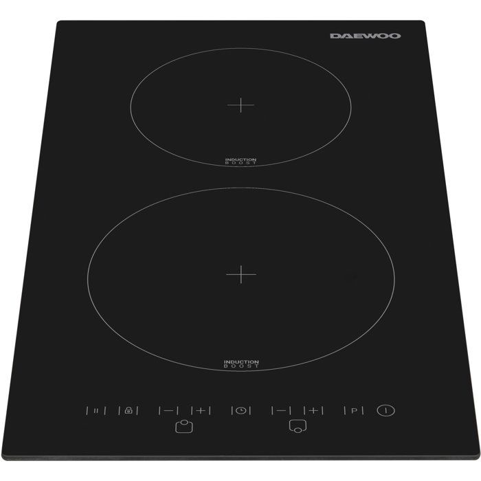 Plaque de cuisson a induction - DAEWOO - 2 foyers - 30 cm - BH3ITF25BNM - Noir