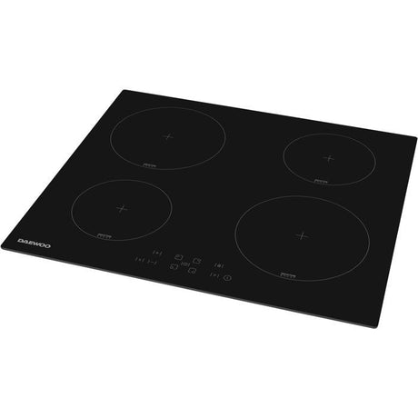 Plaque de cuisson a induction - DAEWOO - 4 foyers - 60 cm - BH6ITF37BNM - Noir