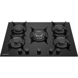 Plaque de cuisson a gaz - DAEWOO - 5 foyers - 70 cm - BH7GKF51BNM - Noir