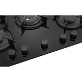 Plaque de cuisson a gaz - DAEWOO - 5 foyers - 70 cm - BH7GKF51BNM - Noir