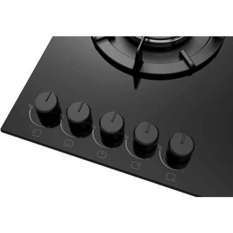 Plaque de cuisson a gaz - DAEWOO - 5 foyers - 90 cm - BH9GKF51BNH - Noir