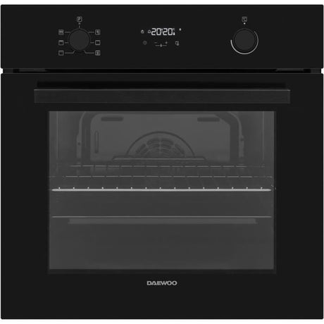 Four encastrable - Pyrolyse - Chaleur tournante - DAEWOO - BO6PR27GBNL - Noir - Porte froide - 59,5 x 57,5 x 59,5 cm