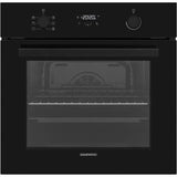 Four encastrable - Pyrolyse - Chaleur tournante - DAEWOO - BO6PR27GBNL - Noir - Porte froide - 59,5 x 57,5 x 59,5 cm