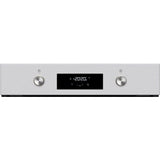 Four encastrable - Pyrolyse - Chaleur tournante - DAEWOO - BO6PR27MINL - Inox / Noir - Porte froide - 59,5 x 57,5 x 59,5 cm