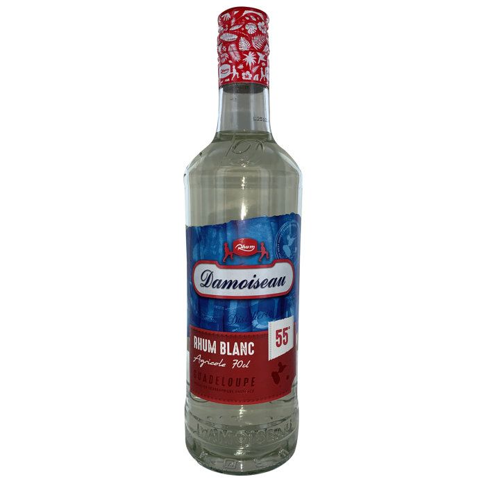 Rhum Damoiseau - Rhum agricole blanc - Guadeloupe - 55%vol - 70cl