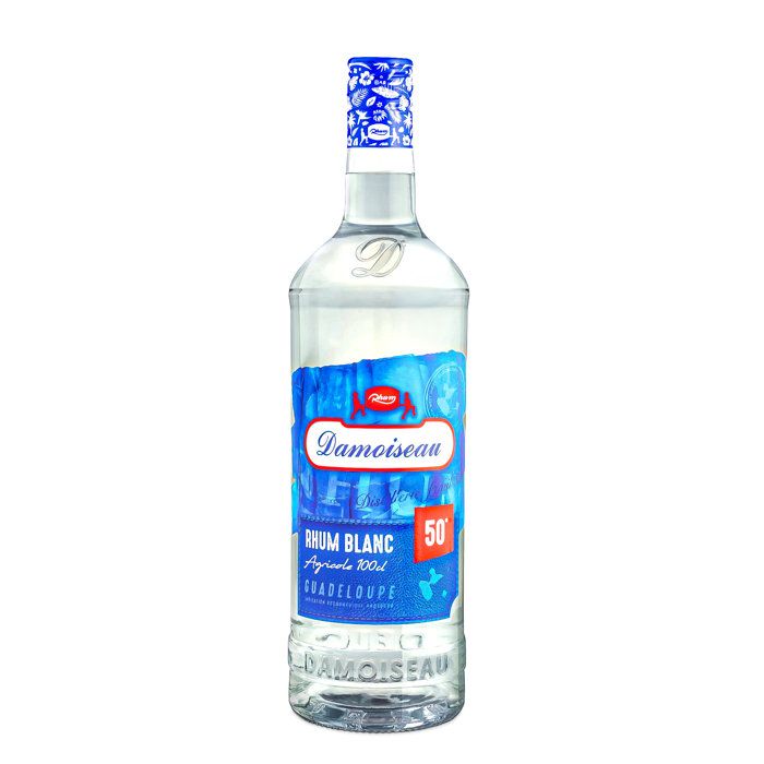 Rhum Damoiseau - Rhum agricole blanc - Guadeloupe - 50%vol - 100cl