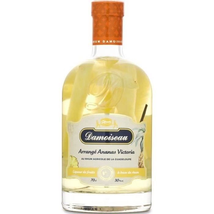 Rhum Damoiseau - Les Arrangés Ananas Victoria - Rhum agricole - Guadeloupe - 30% - 70 cl
